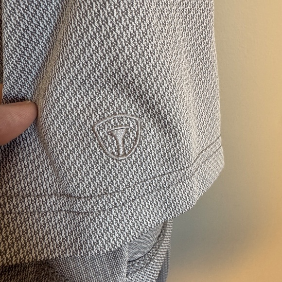 Pro Tour Mens Performance Golf Polo Shirt Gray Large Short Sleeve Logo Clubhouse - Picture 4 of 14